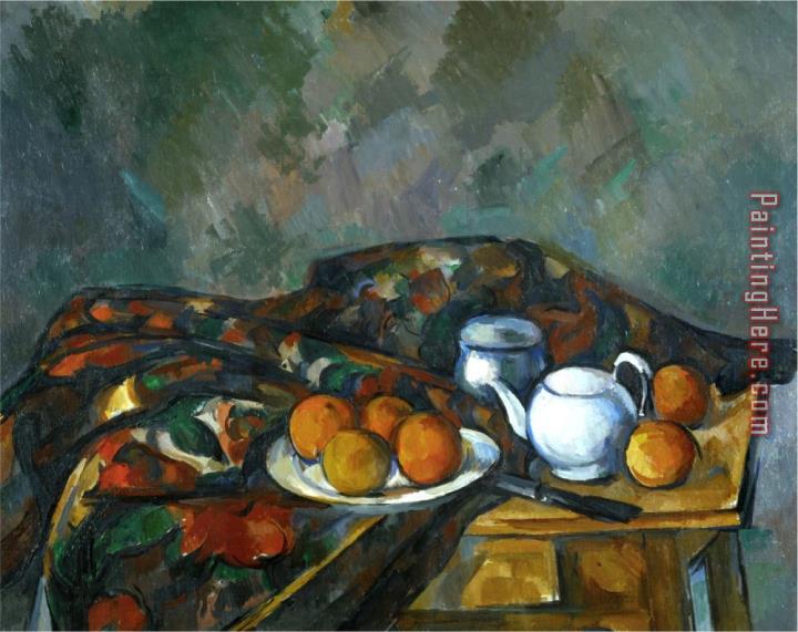 Paul Cezanne Still Life with Teapot 1902 1906